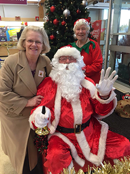 Father Christmas at Tesco